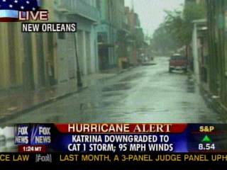 Intersection of Bourbon St and (?) Vivienne Aug. 29